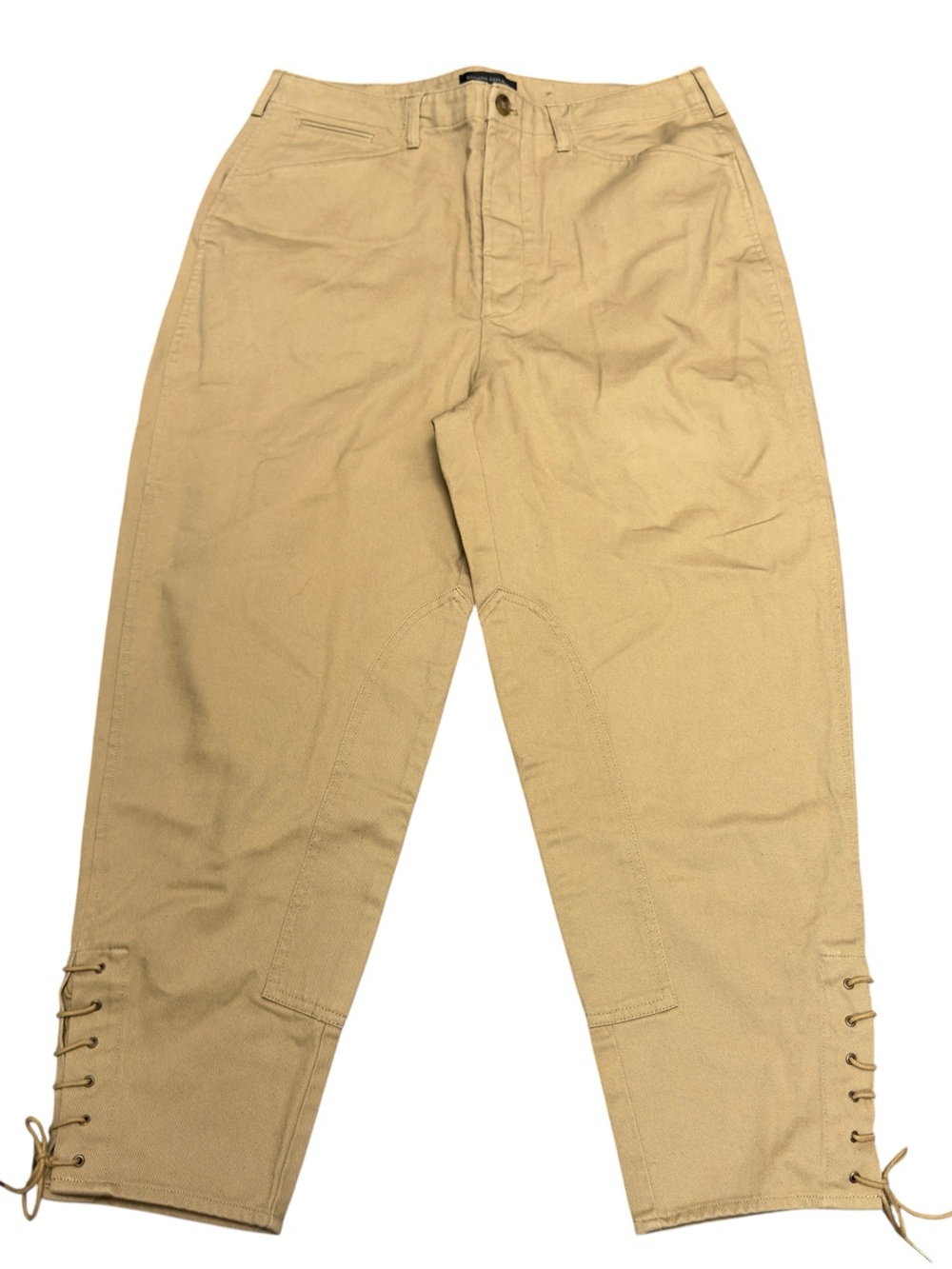 Banana Republic Riding Pants Khaki Tan Equestrian Cropped NWT Size 14